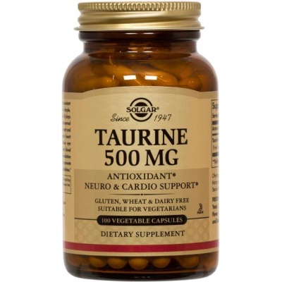  Solgar Taurine 500  100 