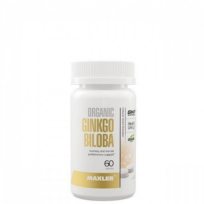  Maxler Ginkgo Biloba Organic 60 