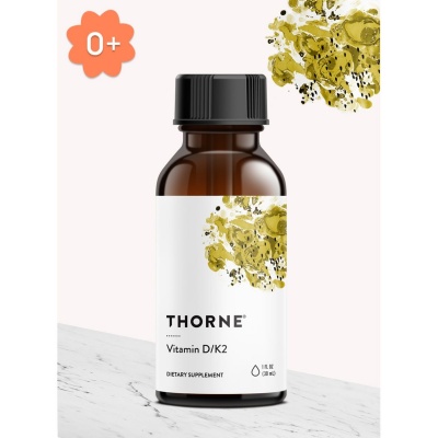  Thorne Research Vitamin D + K2 30 