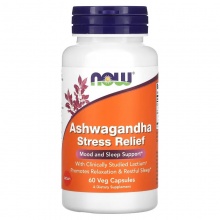   NOW Ashwagandha Stress Relief 60 