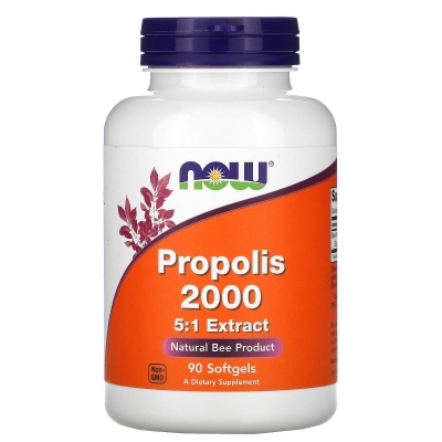Специальный препарат NOW Propolis 2000 90 капсул